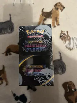 Pokemon Mega Evolution Phantasmal Flames Half Booster Box of 18 Packs New Sealed - Image 1