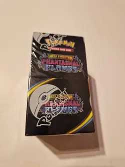 Pokemon TCG Mega Evolution Phantasmal Flames Half Booster Box (18 Packs) Sealed - Image 1