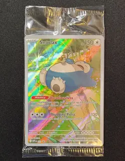 Snorlax SVP 051 2023 Pokemon 151 Black Star Promo Near Mint Scarlet & Violet - Image 1
