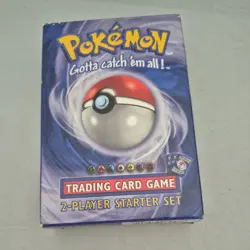 Pokemon TCG Base 2-Player Starter Deck Box 1999 - EMPTY BOX ONLY (No Cards) - Image 1