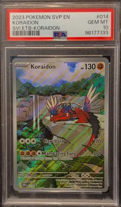 PSA 10 Koraidon 014 SVP Promo Scarlet & Violet Pokemon English Card - Image 1