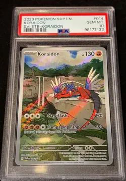 PSA 10 Koraidon 014 SVP Promo Scarlet & Violet Pokemon English Card - Image 5