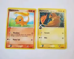 Charmander (Delta Species) - 48 & 49 /100 Pokemon Crystal Guardians Card LP/PL - Image 1