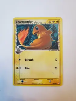 Charmander (Delta Species) - 48 & 49 /100 Pokemon Crystal Guardians Card LP/PL - Image 3