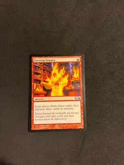 Burning Inquiry [Core Magic 2010] Magic MTG Cards NM/LP - Image 1