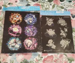 Pokemon Card Collection File 9 Pockets Binder Hyper Beam + Refill Japanese - Image 1