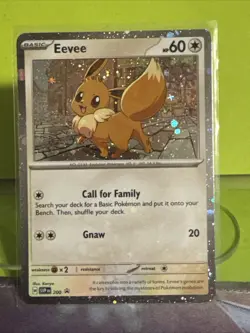 Eevee - SVP 200 Rivals Cosmos Holo Black Star Promo Card!!! - Image 2