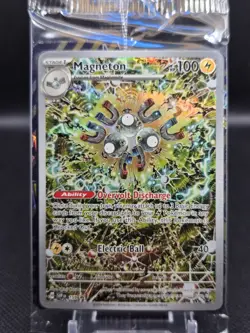 Pokemon TCG Magneton SVP 159 Surging Sparks Promo Card NM Condition, Sealed - Image 1