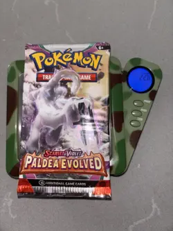 22.6g HEAVY Pokemon Scarlet & Violet Paldea Evolved Booster Pack SEALED - Image 1