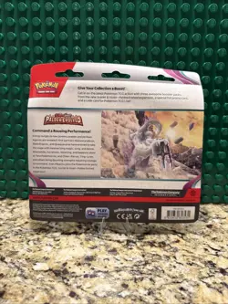 Pokemon Paldea Evolved 3 Three Pack Booster Blister W/Varoom Promo - Image 2