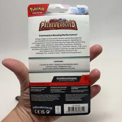 Pokemon Paldea Evolved Checklane Blister Booster Pack Combo (Smoliv & Growlithe) - Image 3