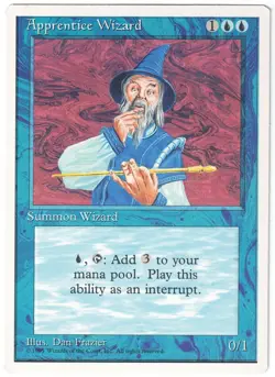 Magic: The Gathering (MTG 4th Edition) 1995 - Apprentice Wizard - Image 1