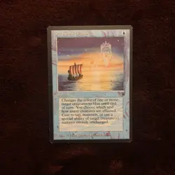 Sea Kings' Blessing Legends MTG English 1994 Magic Vintage Blue Instant - Image 1