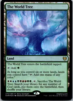 The World Tree R Kaldheim 275 NM - Image 1
