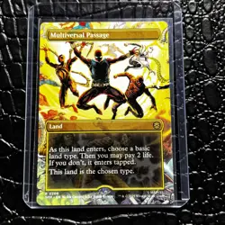 Multiversal Passage (Borderless) Marvel's Spider-Man Regular Mint! Rare - Image 1