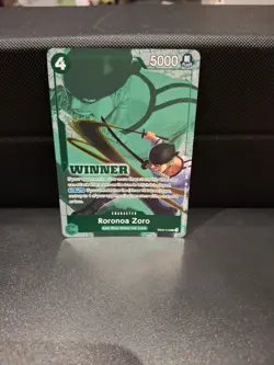 Roronoa Zoro (Winner Pack 2025 Vol. 3) EB02-019 One Piece Promotion Cards Foil - Image 1