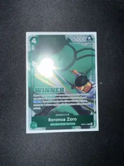 Roronoa Zoro (Winner Pack 2025 Vol. 3) EB02-019 One Piece Promotion Cards Foil - Image 1