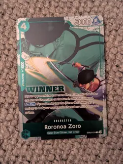 Roronoa Zoro (Winner Pack 2025 Vol. 3) EB02-019 One Piece Promotion Cards Foil - Image 1