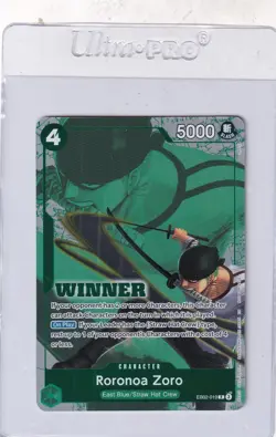 Roronoa Zoro (Winner Pack 2025 Vol 3) One Piece Promotion Cards (OP-PR) EB02-019 - Image 1