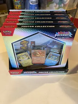 Pokemon TCG SV8.5 Prismatic Evolutions Poster Collection Box Factory Sealed - Image 2