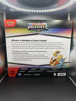 9x Sealed Pokemon TCG Scarlet & Violet Prismatic Evolutions Poster Collection - Image 3