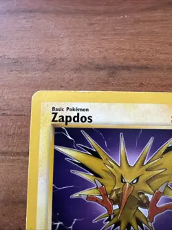 Zapdos 30/62 Non Holo Fossil Set Rare Pokemon WOTC LP-MP - Image 2