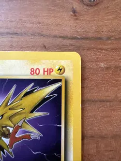 Zapdos 30/62 Non Holo Fossil Set Rare Pokemon WOTC LP-MP - Image 3