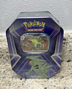 Pokemon TCG: Tyranitar Triple Whammy Collectors Tin - Factory Sealed - Image 1