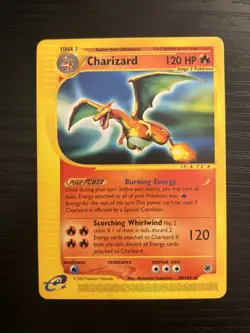 2002 Pokemon TCG Charizard Expedition Base Set 40/165 LP/NM - Image 1