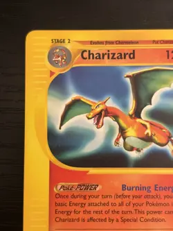 2002 Pokemon TCG Charizard Expedition Base Set 40/165 LP/NM - Image 2
