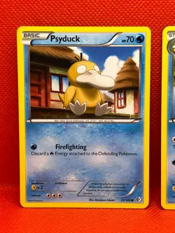 Pokemon Tcg Psyduck 33/149 & Golduck 34/149 Boundaries Crossed Non Holo - Image 2