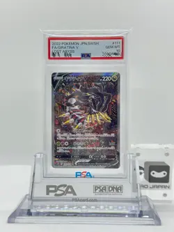PSA 10 Giratina V 111/100 SR SA Special Art Lost Abyss Pokemon Card Japanese - Image 1