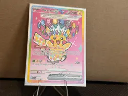 Pokemon Pikachu ex 277/217 SIR Ascended Heroes (ASC) Tera Full Art Pristine - Image 4