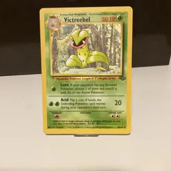 Pokemon Victreebel 30/64 Jungle Regular Rare 1999 Stage 2 80HP Unlimited - Image 1