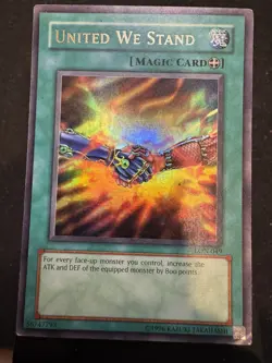 YU-GI-OH UNITED WE STAND LON-049 ULTRA RARE UNLIMITED MP - Image 1