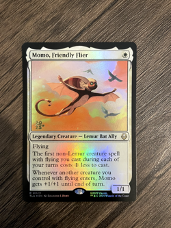Momo, Friendly Flier - Prerelease Foil Promo - Avatar MTG - Image 1