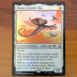 Momo, Friendly Flier - Prerelease Foil Promo - Avatar MTG - Image 1
