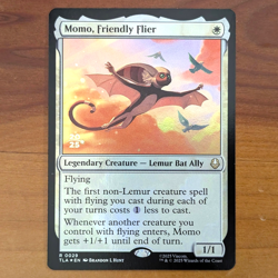 Momo, Friendly Flier - Prerelease Foil Promo - Avatar MTG - Image 1