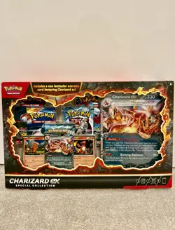 Pokemon TCG Charizard ex Special Collection Box | New & Sealed | FREE Delivery🔥 - Image 1