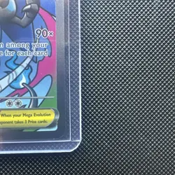 Pokemon Card PHANTASMAL FLAMES MEGA CHARIZARD X EX 023 ENG BLACK STAR PROMO - Image 2