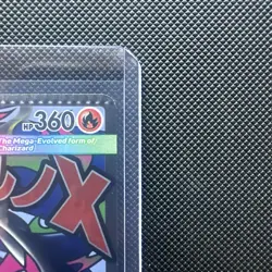 Pokemon Card PHANTASMAL FLAMES MEGA CHARIZARD X EX 023 ENG BLACK STAR PROMO - Image 3
