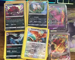Pokemon TCG 100 Bulk Lot - Common, Uncommon, Rev Holo, Holo, +UR - NO ENERGY - Image 1