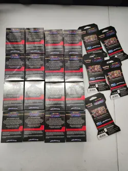 Pokemon Phantasmal Flames Booster Bundle Lot (x16) + Sleeved Booster Packs (x5) - Image 2