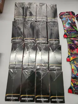 Pokemon Phantasmal Flames Booster Bundle Lot (x16) + Sleeved Booster Packs (x5) - Image 3