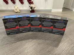Lot of 5 - Pokemon Mega Evolutions Phantasmal Flames Booster Bundle *6 Packs Per - Image 2