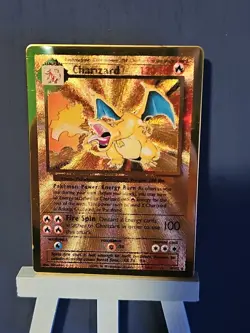 Pokemon TCG Charizard | 004/102 Celebrations Metal Card NM - LP - Image 1
