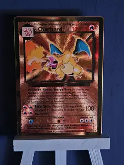 Pokemon TCG Charizard | 004/102 Celebrations Metal Card NM - LP - Image 3