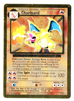 2021 Pokemon Celebrations Charizard Metal Card 004/102 Ultra Premium Collection - Image 1