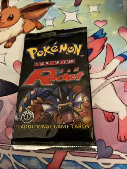 Pokemon Team Rockets 1st Edition Booster Pack Garydos Art New Sealed WOTC - Image 1