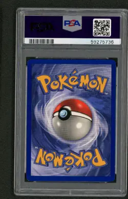 1999 POKEMON GAME 1 ALAKAZAM-HOLO PSA NEAR MINT 7 - Image 2
